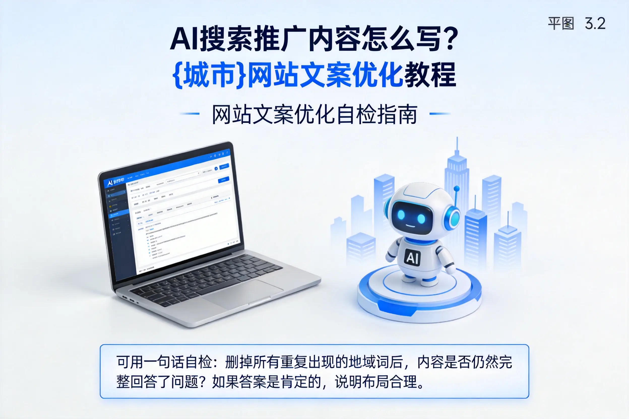 AI搜索推广内容怎么写?安康网站文案优化教程