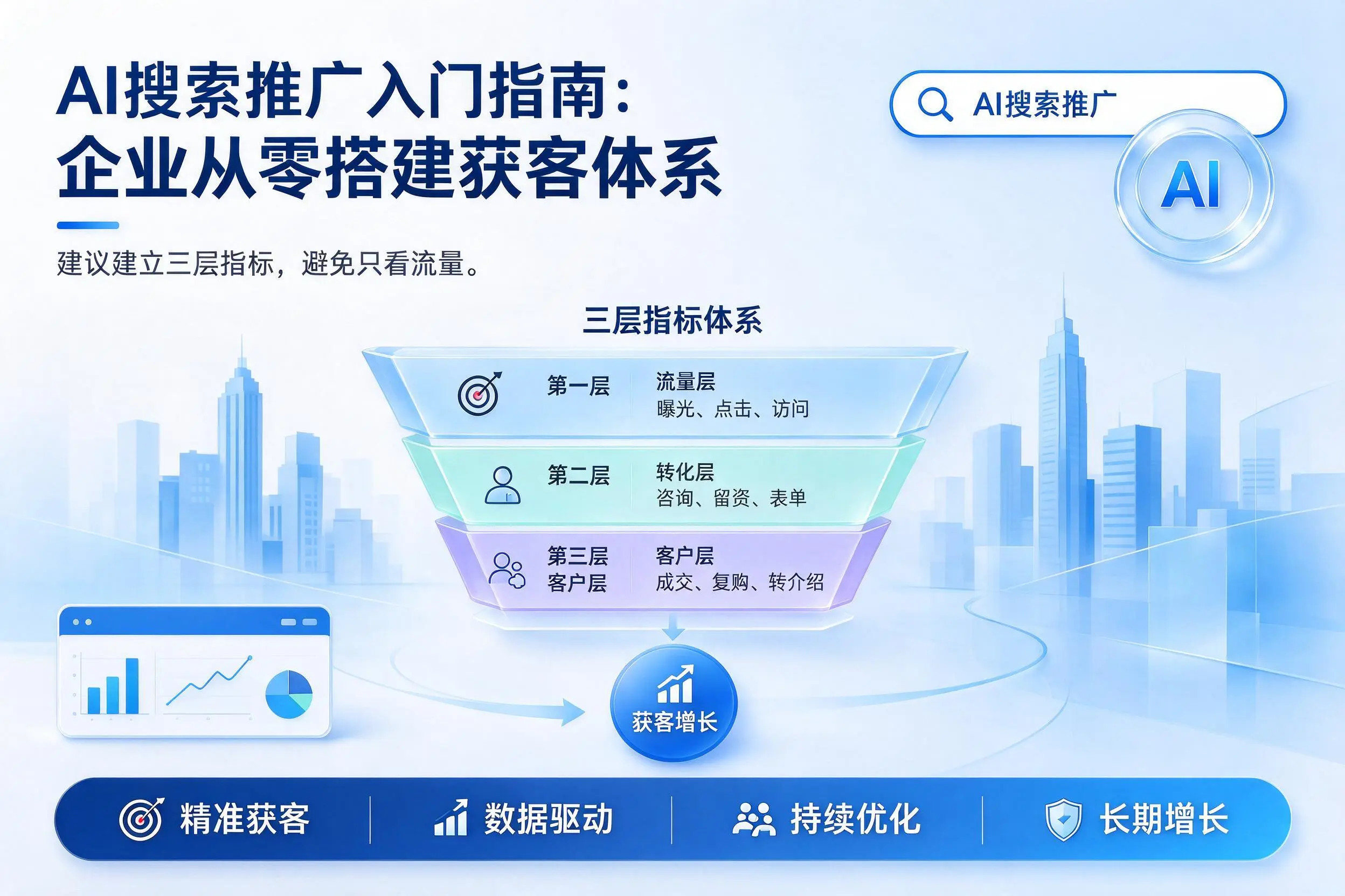 AI搜索推广入门指南:安康企业从零搭建获客体系